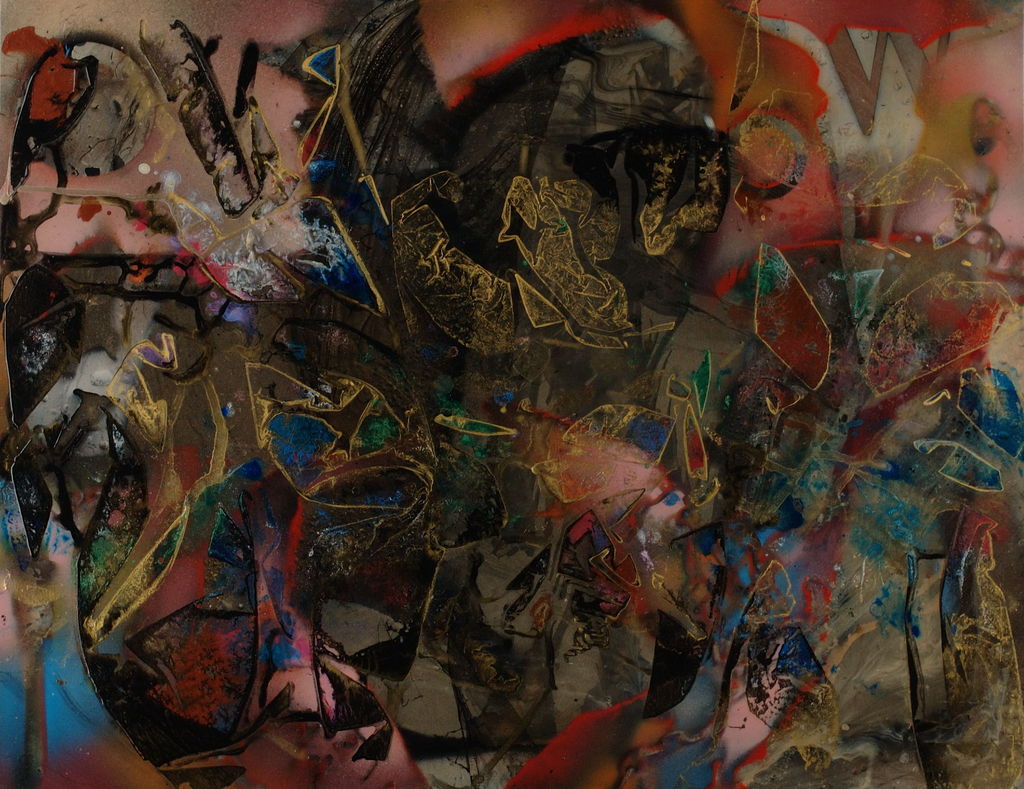 Acrylic and Lacquer on Board, 24in x 18in - 2004 